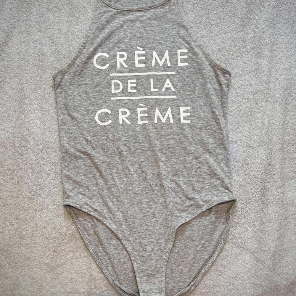 Factorie grey sleeveless bodysuit